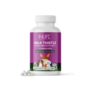 Wholesale Price Milk Thistle Capsules for Dogs & Cats 400mg Veg. Capsules