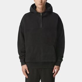 Men's 100% cotton Custom Logo blank drop shoulder Hoodies Hooded Sweatshirt oversize pullover Paint Heavyweight hoodie for men