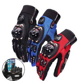 Motorcycle Gloves Man Wearable Moto Motocross Breath Touch Screen Racing Motorbike Bicycle Protective Gears GlovePopular