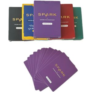 Professional Customizable Logo Foldable Paper Poker Card Set Custom Printed Advertising Playing Card Case for Games