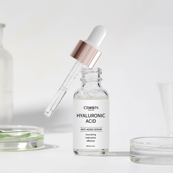 Private Label Ageless Facial Essence Moisturizing Repair Whitening Anti Wrinkle Aging Hyaluronic Acid Face Skin Care Serum