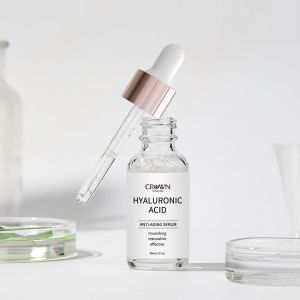 Private Label Ageless Facial Essence Moisturizing Repair Whitening Anti Wrinkle Aging Hyaluronic Acid Face Skin Care Serum