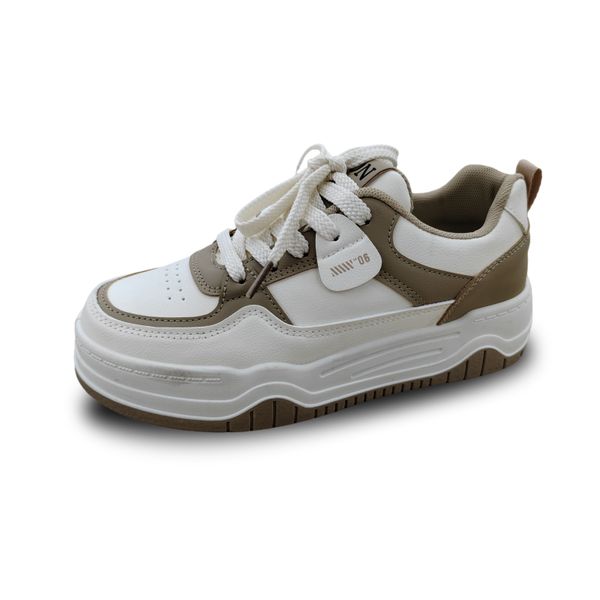 Wholesale New Ladies Casual Flat Sneakers Skateboard Shoes with Skid Resistance for Women