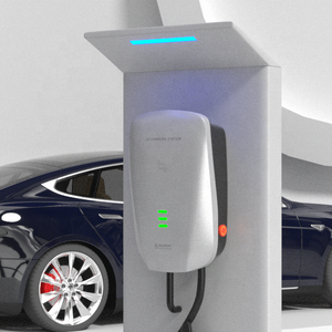 Bluesky 7kw AC EV Charger without Screen with Bluetooth Wall-mounted EV Charger Electric Car Charger