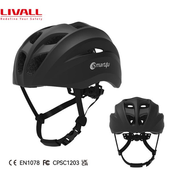 oem high quality Smart4u uruban unirvasal scooter  speaker voice navigation safety head gear  smart helmet