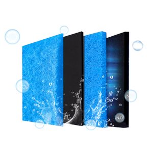 Qlozone fish tank filter rattan cotton japanese koi aquarium filter mat for koi pond different size available series