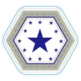 Hexagon playing cards