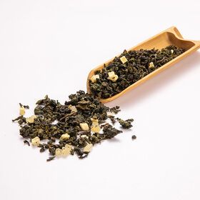 FREE SAMPLE Loose Leaf Strong Aroma Dark dried fruit tea fruit flavor tea Healthy Refreshing Peach flavor Oolong Tea