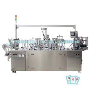 Full-auto 4 side sealing wet wipes wet tissue making machine production line wet wipe making machines