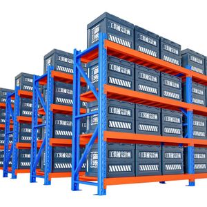 Stainless Steel Heavy Duty Steel Industrial Storage Racks Systems For Home Office Garage Shelf Shelving Units