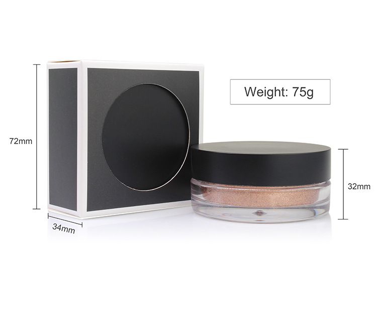 Private Logo 8 colors vegan Private Label makeup highlighter setting powder private logo