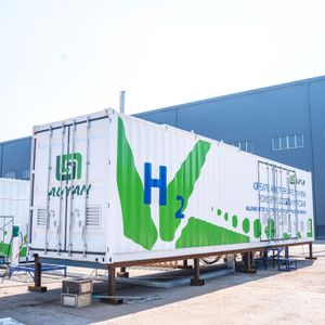 High Purity Hydrogen Equipment Water Electrolysis Hydrogen Generator Plant