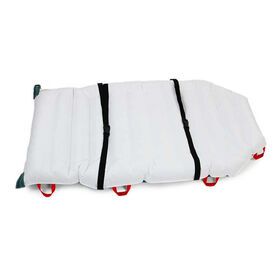 Spu medical horizontal transfer inflatable patient mattress with air suspension system save moving effort on surgery