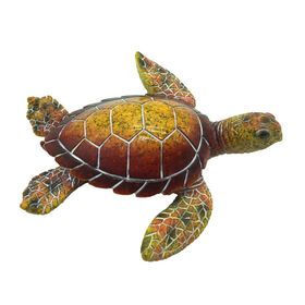 Custom animal resin turtle statue decor aquarium ornament