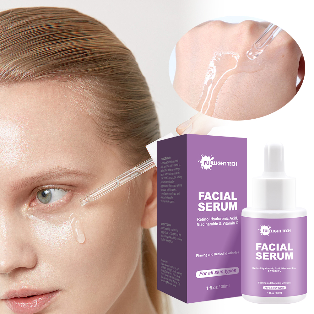 Wholesale Organic Moisturizing Vitamin E Hyaluronic Acid Face Care Brightening Whitening Vitamin C Serum