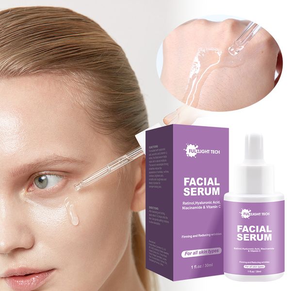 Wholesale Organic Moisturizing Vitamin E Hyaluronic Acid Face Care Brightening Whitening Vitamin C Serum