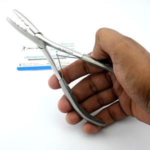 Latest hair extension pliers for bonds remover 2Hole Micro Ring Plier for Crimping Uncrimping I Tip Hair Extension Beads Tools