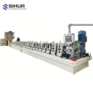 High Quality Fully Automatic Upright Rack Making Machine New Storage Shelf Roll Forming Machine Bearing Motor Gear PLC Engine