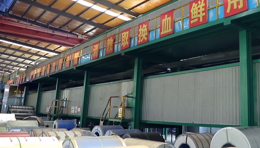 Shandong Zhongtuo New Material Group Co., Ltd. Color Coated Steel Coil