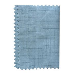 Good Quality 4mm Grid Design Different Colorstc Fabric ESD TC Fabric Antistatic TC Fabric