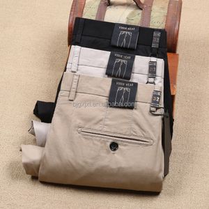 2025 OEM/ODM Spring Stretch Pants Men's Casual Khaki Pants Business Set Men's Pants Factory Wholesale