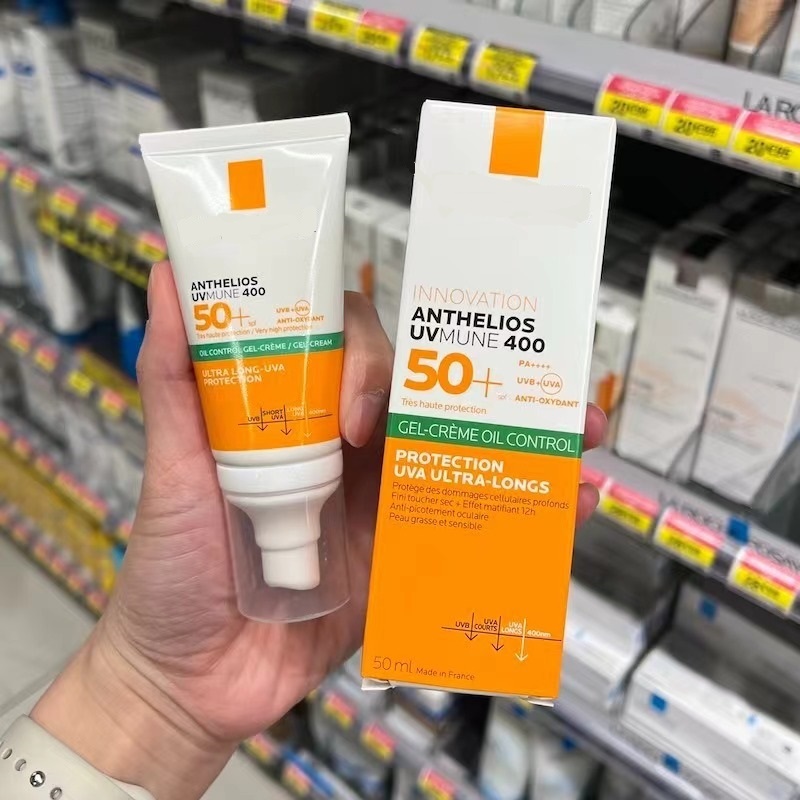 Foshan Ouxinkai Trading Co., Ltd. New LA POSAY Sunscreen SPF50+ Green Standard Oil Matte No Scent 50ml sunscreen lotion