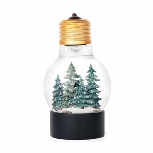 Custom Resin Snow Globe Bulb Series-SweetHome Water Globe  Christmas Decoration Gift