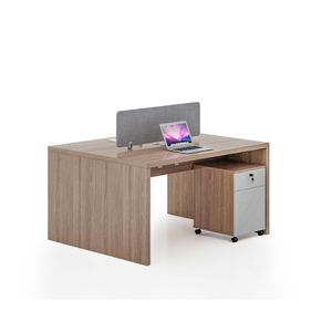 Top Grade Competitive Workplace modular four or two person partition model wooden workstation Office Desk Workstation E1 MFC