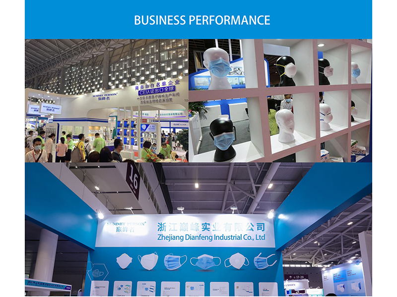 Zhejiang Dianfeng Industrial Co., Ltd. Disposable face masks