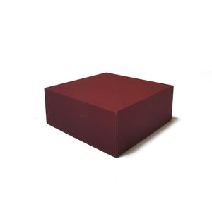 Eco Friendly Flat Pack Rigid Paper Jewelry Gift Boxes With Pearl wool Foam insert
