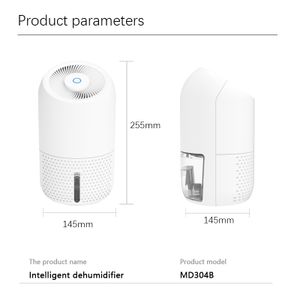 Compact and easy  to use dehumidifier for home kitchen,Caravan , office ,portable humidifier with 7 color LED lights
