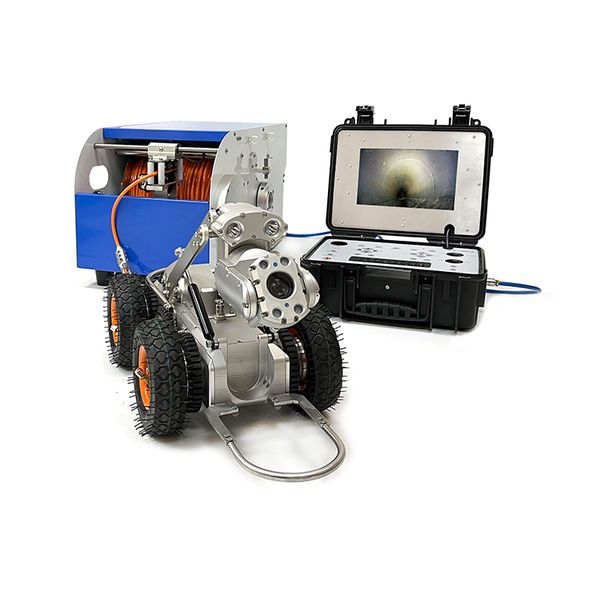 IP68 Waterproof 360 Degree Rotate CCTV Sewer Robot Camera Water Pipe Video Inspection Robot Camera System Manufacturer
