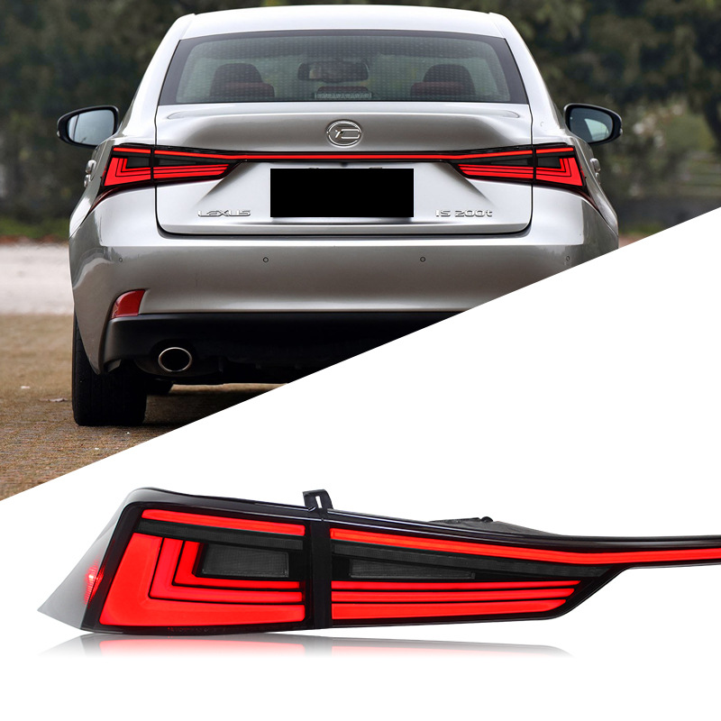 Guangzhou Xinda High-Tech Co., Ltd. Applicable to 13-22 Lexus IS taillight assembly modification LED running lights, water turn signal taillights