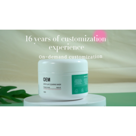 OEM Private Label Custom Clay Mask Manufacture Green Tea Moisturizing Exfoliating Anti Ance Mud Mask Green Tea Clay Mask