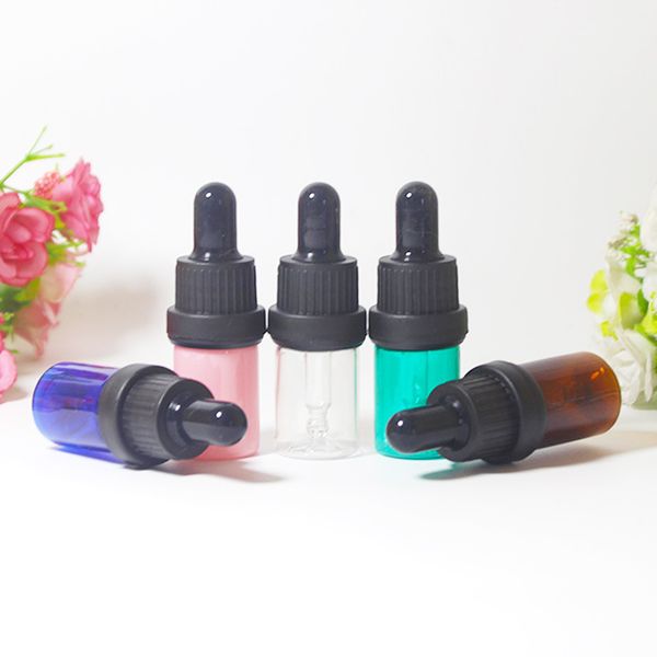Small 5ml 10ml 15ml 20ml Round Plastic Liquid Eye Medicine Drops Packaging Container  Pet Essential Liquid Oil Dropper Bottle