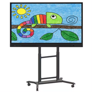 Hot selling high quality carts TV bracket suitable for multiple sizes removable tv stand interactive whiteboard tv display stand