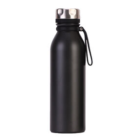 Lianzhong Plastic Hardware Co., Ltd 600ml 750ml Insulated Water Bottle Stainless Steel Vacuum Insulated Double Wall Thermos Water Bottle with Handle Lid