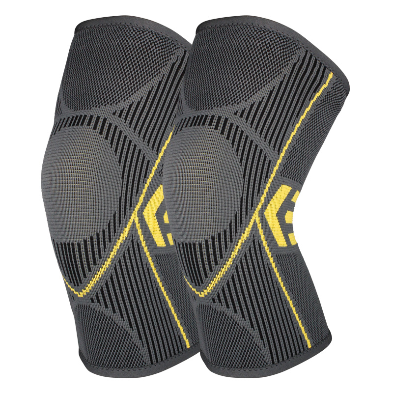 Shijiazhuang Langofit Import And Export Co., Ltd. Custom Nylon Knee Support Brace Elastic Compression Sleeve Breathable Protection Leg Support