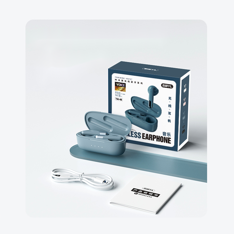 Shenzhen Sibyl Electronics Co., Ltd. Original Earphone Bluetooth Wireless Earbuds Low Latency Headphones HD Call Dual Handfree for Mobile Gaming In-Ear Headphones