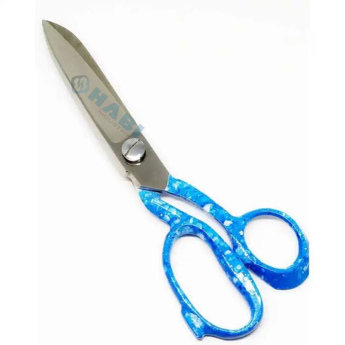 Habi Industries Color Coated Handle Tailors Sewing Scissors 8" German Steel Household Multi-Functional Scissors And Shears fabric cutting shears