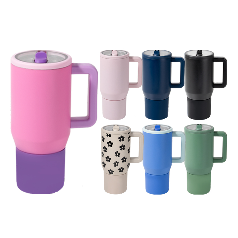 Yongkang E-Water Commodity Co., Ltd. Custom Logo 20oz Kids Tumbler with Handle Stainless Steel Leak Proof Vacuum Insulated Mug with Flip Straw