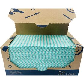Wuxi Home Master Industrial And Trade Heavy Duty Reusable Wipes, 50 Count, Unscented, Multi-use Cleaning Cloths Towels for Household, Restaurant, Kitchen cleaning