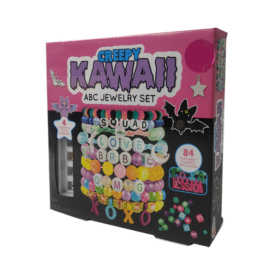 SEW-STAR INT'L TRADING CO., LTD. Hot sale drawing Diy Kids toys sets art and Craft Creative kits for child handmade halloween plastic alphabet beads set kit