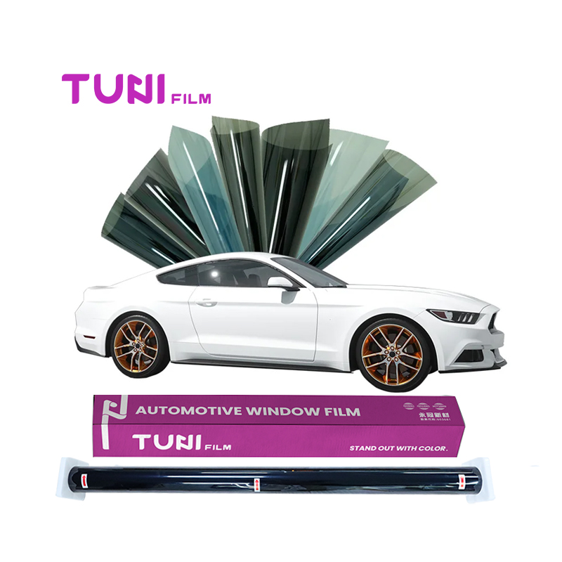 Shanghai Yongguan Adhesive Products Corp., Ltd. Custom manufacture 5-70 VLT 99% UVR 2 Ply car window tint film