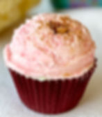 You're Gorgeous Handmade Soap Ltd. Vintage Rose Fizzing Cupcake Bath Melt