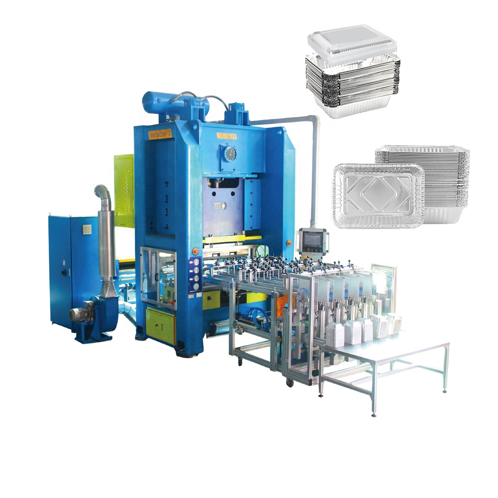ZheJiang SliverEngineer Machinery Co. Ltd China custom factory fast delivery of high quality automatic 63t 80t 130t aluminum foil container machine