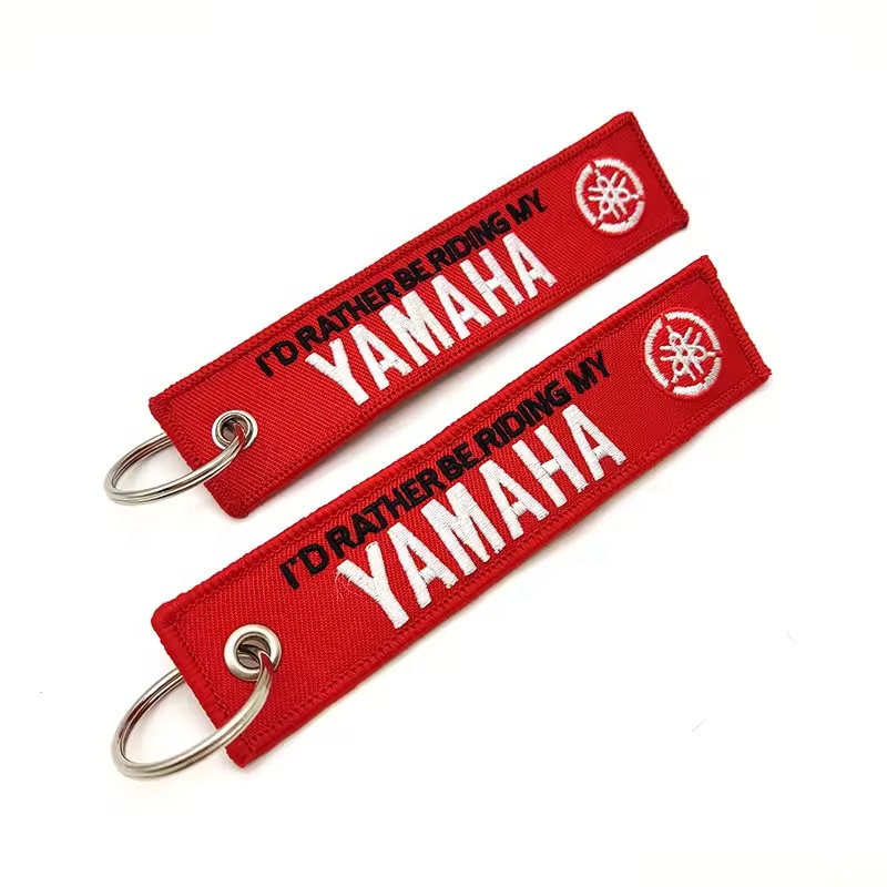Shenzhen Awells Craft Co., Ltd. embroider keychain w key ring a great gift for outdoor enthusiasts
