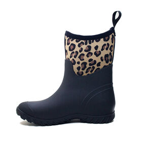 Women snow boots rubber boots waterproof boots outdoor boot, made of neoprene and rubber,OEM welcome