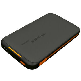 Shenzhen Topband Co., Ltd 6000mAh lithium-polymer rechargeable power bank with both USB port and built-in cable for phones