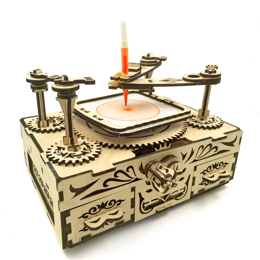 XIAN GKWOOD TRADING CO.,LTD new product ideas 2024 Wooden Brain Teaser mechanical puzzle Gifts and Puzzle, Kids and Teens IQ Game